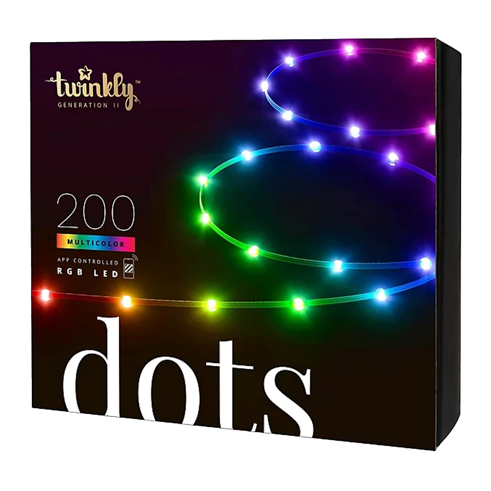 Twinkly Dots 200 Multicolour LED Light String