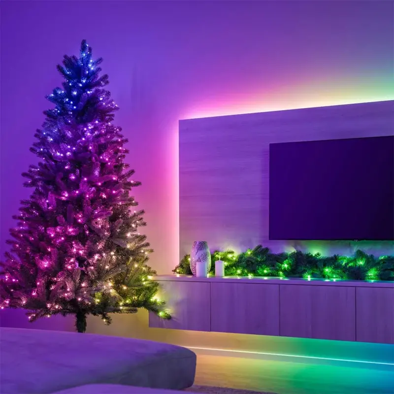 Twinkly Smart Multicolour LED Christmas String Lights